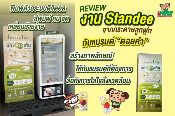 Review of Corrugated Cardboard Standee Printing for the Brand 